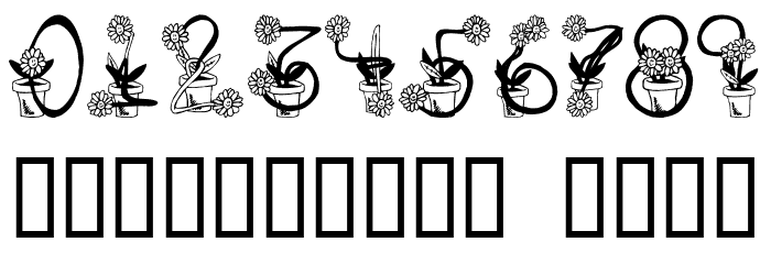 Sunflowers Font OTHER CHARS