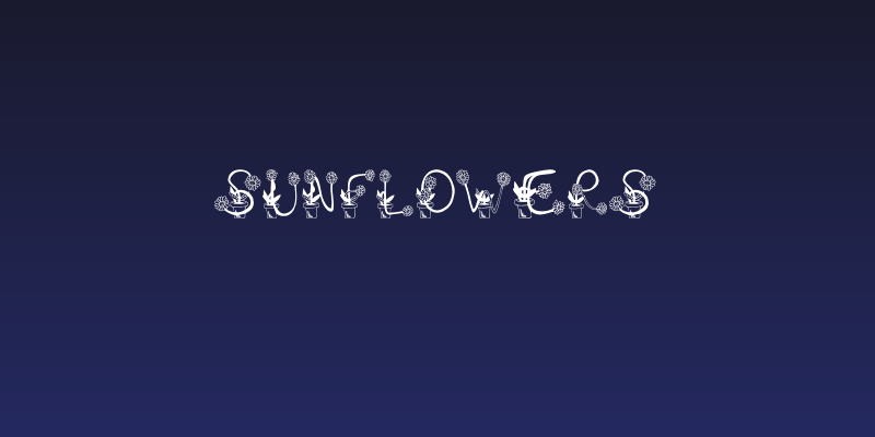 Sunflowers Social Header