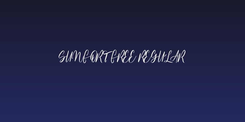 Sunfort Free Regular Social Header