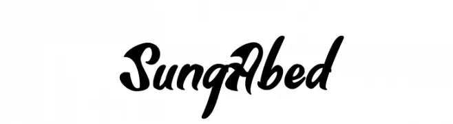 Sung Abed  Frei Schriftart Herunterladen