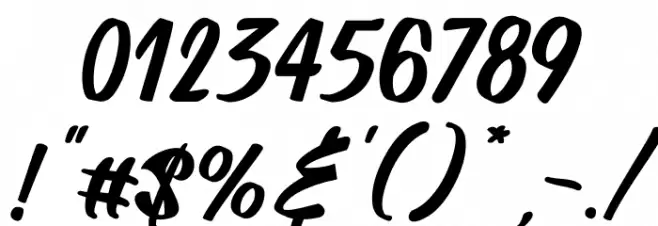 Sung Abed Font OTHER CHARS