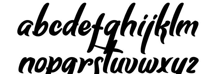 Sung Abed Font LOWERCASE