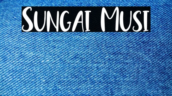 Sungai Musi Example 1