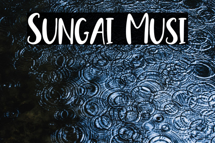 Sungai Musi Example 2