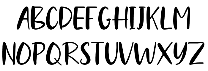 Sungai Musi Font LOWERCASE