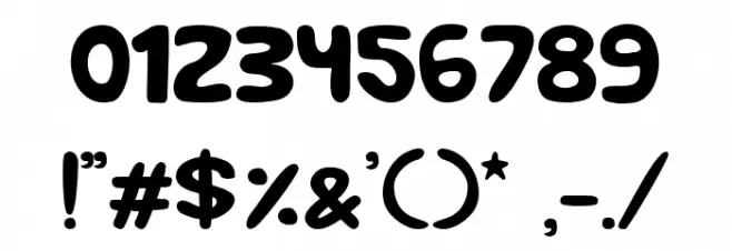 Sunglasses Font OTHER CHARS