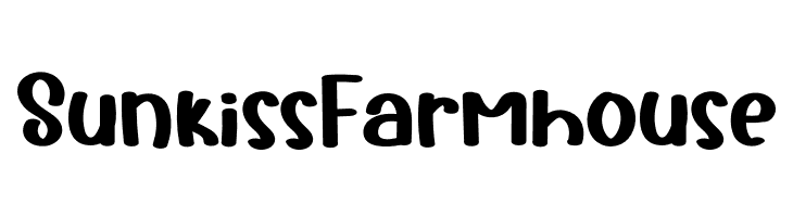 Sunkiss Farmhouse  Frei Schriftart Herunterladen