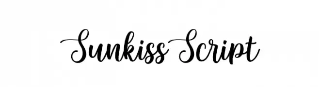Sunkiss Script  Free Fonts Download