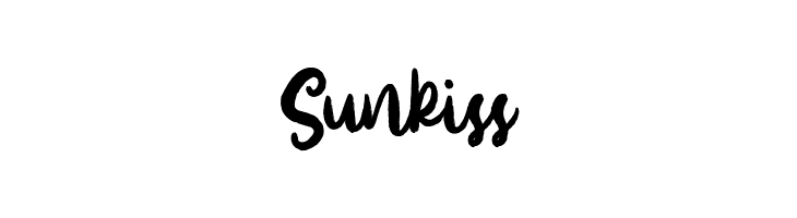 Sunkiss  नि: शुल्क फ़ॉन्ट्स डाउनलोड
