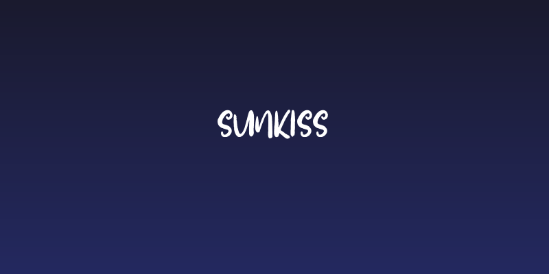 Sunkiss Social Header