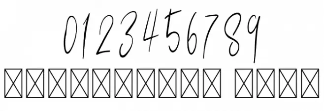 Sunlight Font OTHER CHARS