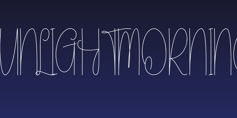 Sunlightmorning Social Header