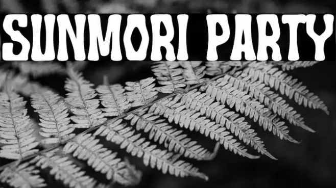 Sunmori Party Font examples