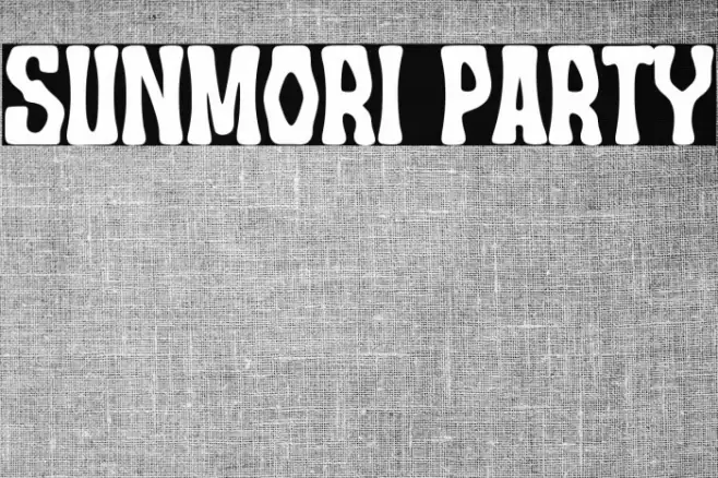 Sunmori Party Font examples