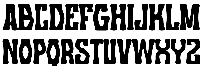Sunmori Party Font LOWERCASE