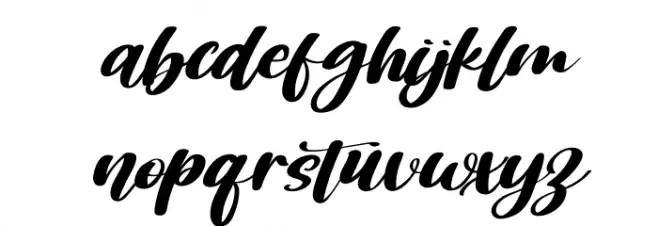 Sunnday Italic Fuentes MINÚSCULAS