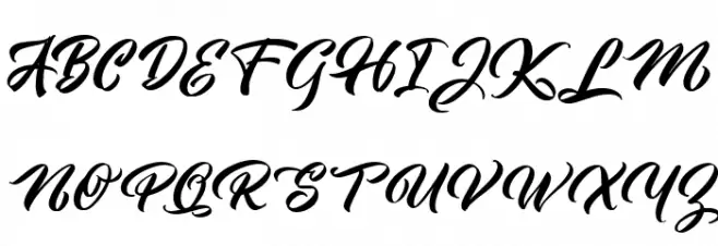 Sunniland FREE Font Litere mari