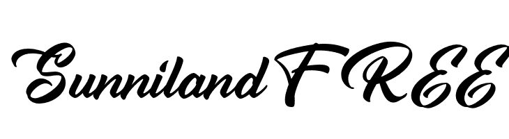SunnilandFREE  Frei Schriftart Herunterladen
