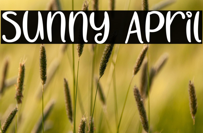 Sunny April Example 3