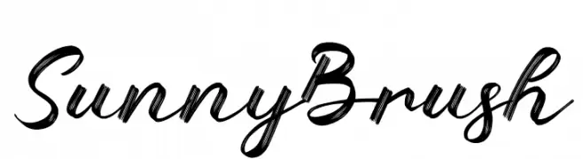Sunny Brush  フリーフォントのダウンロード
