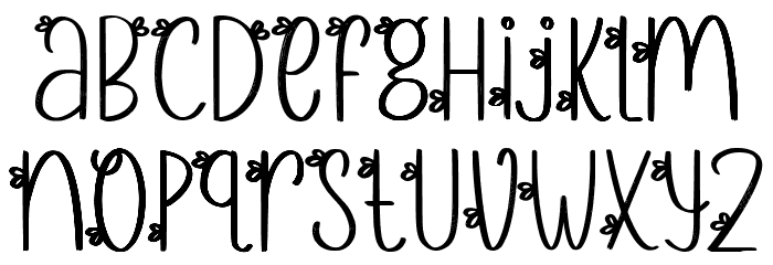 Sunny Bunny Alternate Demo Font LOWERCASE