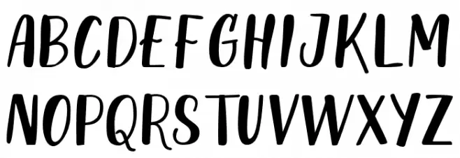 Sunny Cloudy Two Schriftart Groß