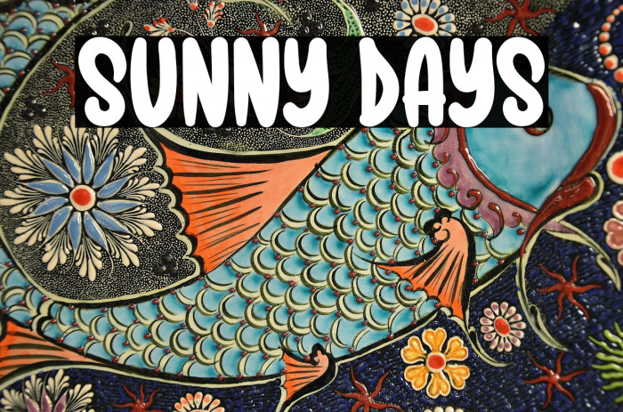 Sunny Days Example 1