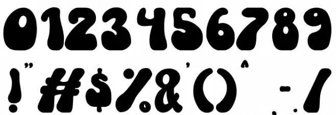 Sunny Evening Font OTHER CHARS