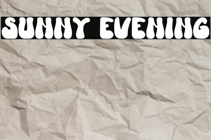 Sunny Evening Example 2