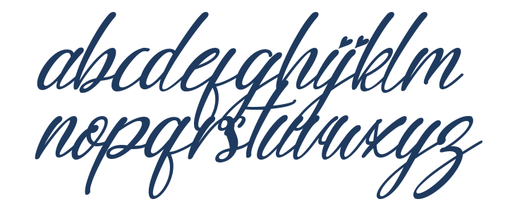 Sunny Love Italic Lowercase