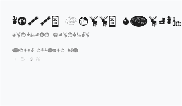 Sunny Merry Christmas Business Card