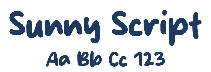 Sunny Script Font Preview