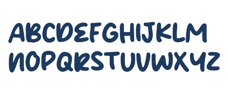 Sunny Script Uppercase