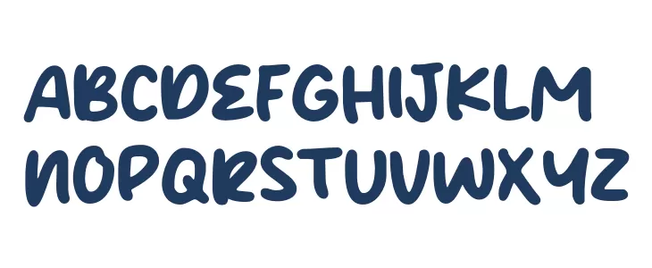 Sunny Script Polices MAJUSCULES