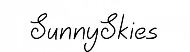 Sunny Skies  font caratteri gratis