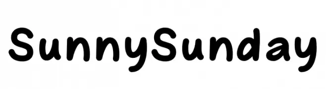 Sunny Sunday  Fuentes Gratis Descargar