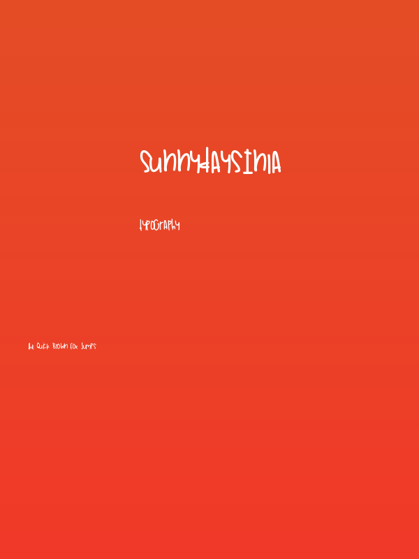 SunnyDaysInLa Poster