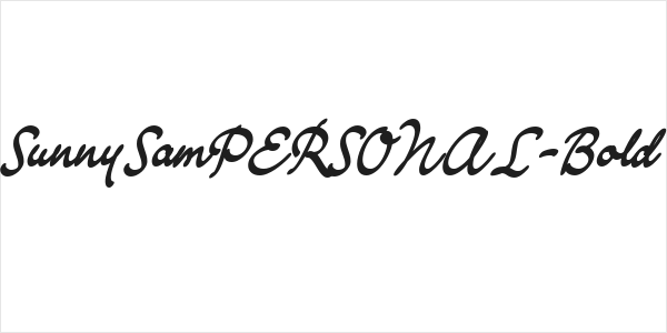 SunnySamPERSONAL-Bold Logo