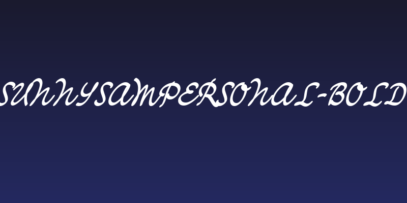 SunnySamPERSONAL-Bold Social Header