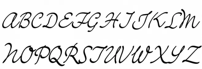 SunnySamPERSONAL-Medium Schriftart Groß