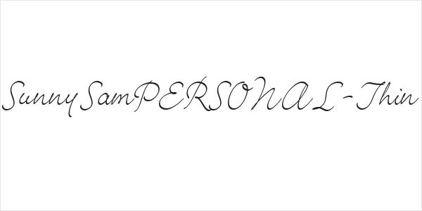SunnySamPERSONAL-Thin Logo
