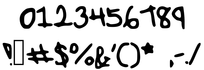 SunnySpring Font OTHER CHARS