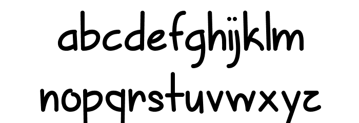 SunnySpringDay Font LOWERCASE