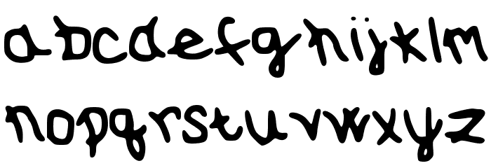 SunnySpring Font LOWERCASE