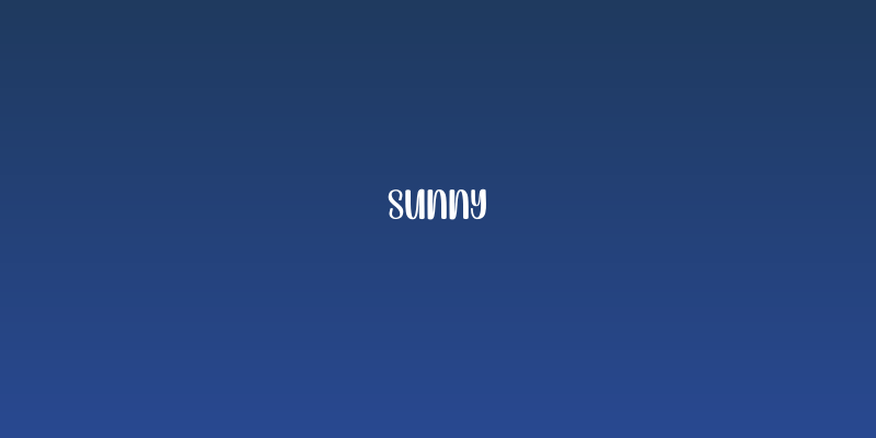 Sunny Social Header