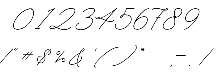 Sunnyletter Demo Regular Font OTHER CHARS