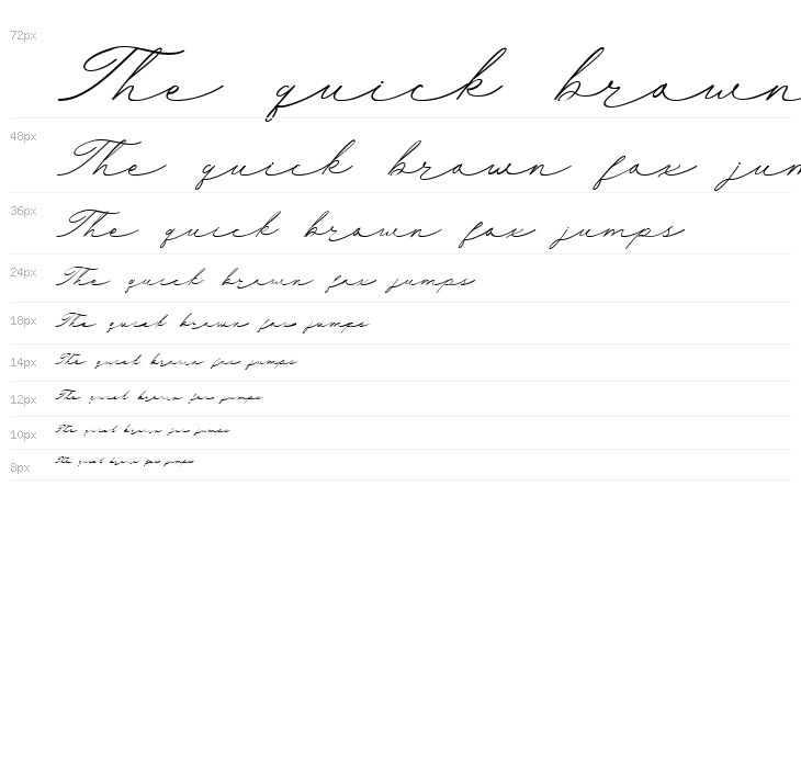 Sunnyletter Demo Regular Waterfall