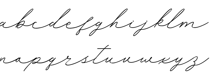 Sunnyletter Demo Regular Font LOWERCASE