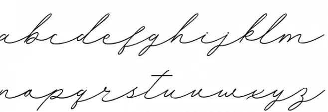Sunnyletter Demo Regular 字体 小写
