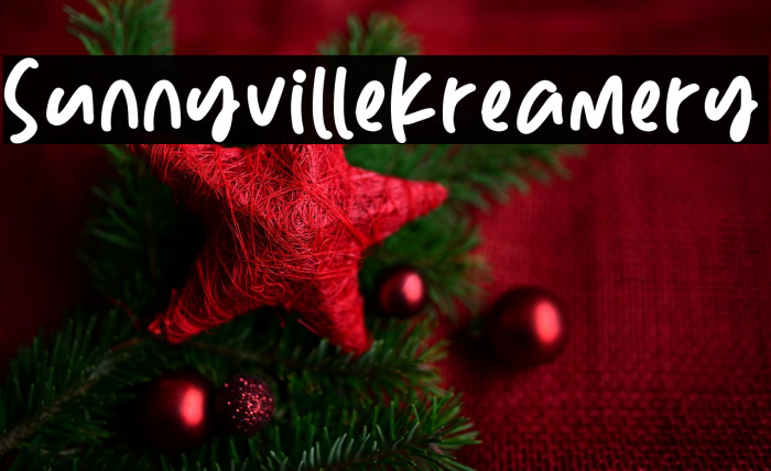 SunnyvilleKreamery Example 2